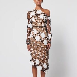 Elliatt Patios Cocktail Dress - Black/White [ONLY WORN ONCE!!!]